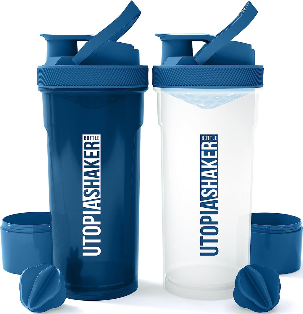 Classic Protein Mixer Shaker Bottle (24-Oz) By Fast Forward